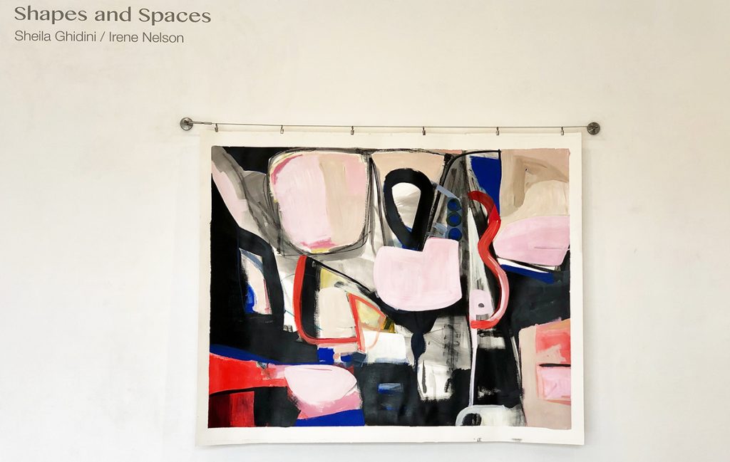 SHAPES and SPACES – Sheila Ghidini and Irene Nelson – Gearbox Gallery